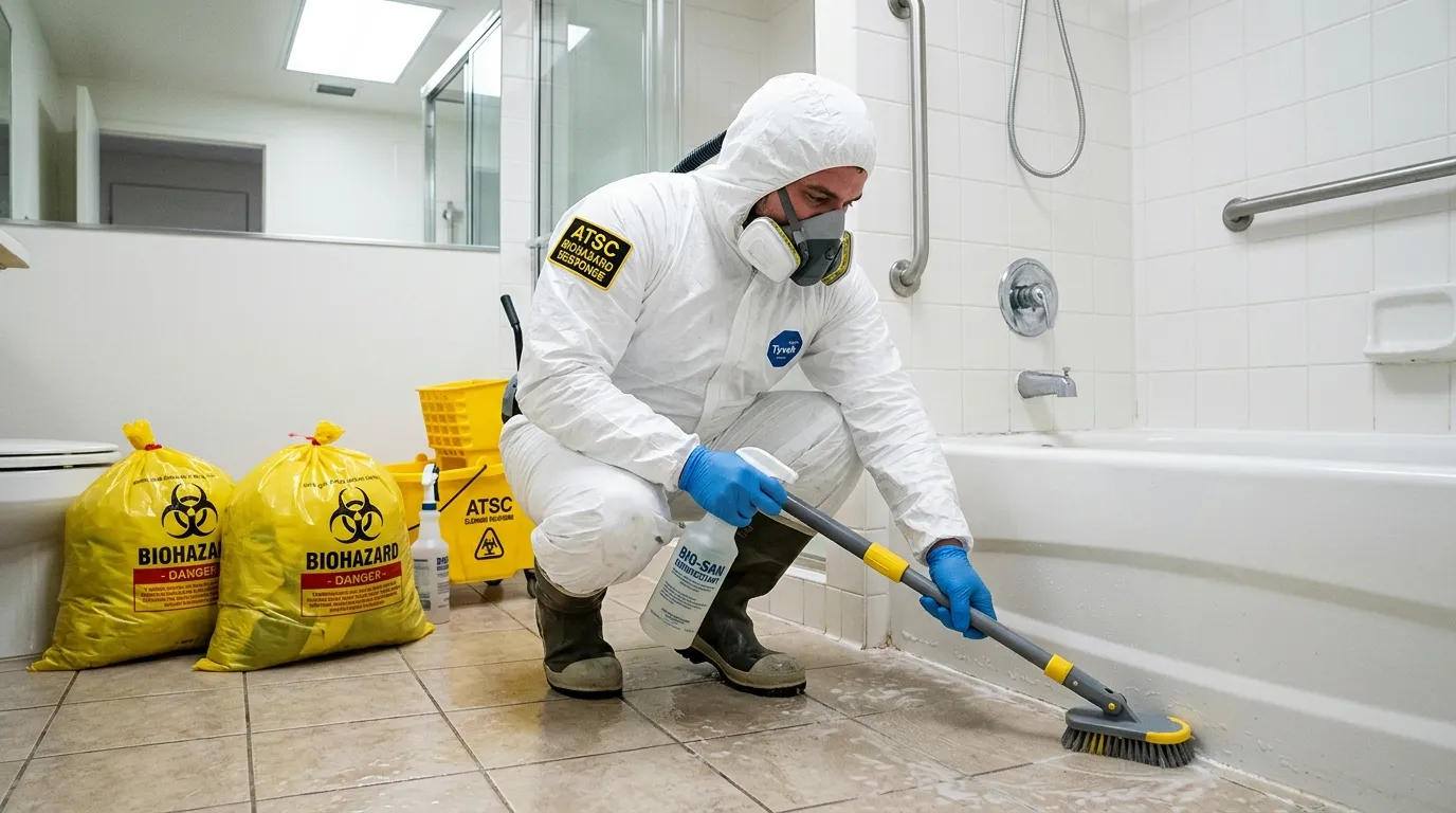 Decontamination equipment deployed for Blood Cleanup in Manvel